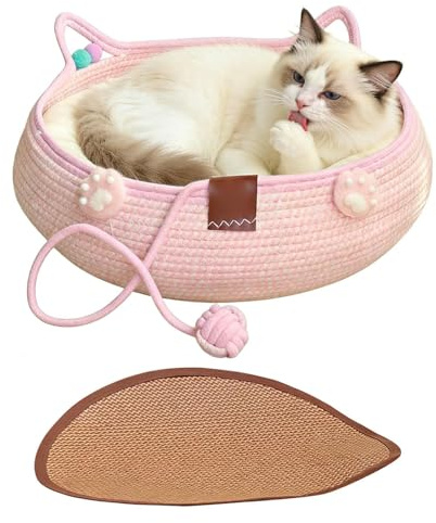 Generisch Süßes Katzenbett Lustiges Design mit Kissen