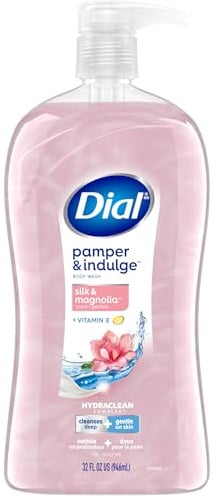 Dial Body Wash, Silk & Magnolia with Silk Protein, 32 Fluid Ounces