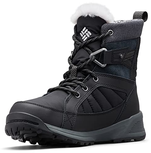 Columbia Meadows Shorty Omni-heat 3d, Damen Schneestiefel, Schwarz (Heat-Black, Steam 010), 37 EU