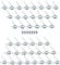 Spares2go Lawnrake Tines for Flymo Compact 340 3400 Lawn Rake Metal Tine Kit (Pack of 42)