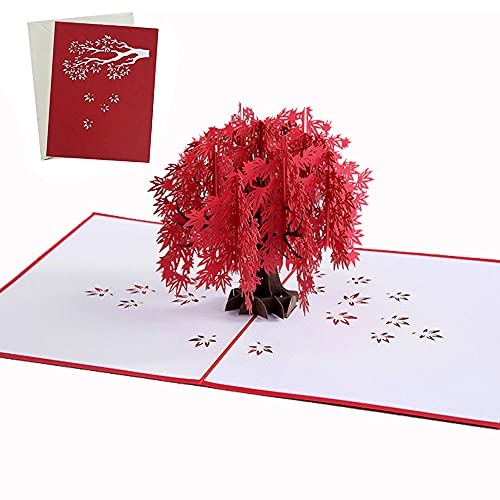 3D Romantische Karte, 3D Glückwunschkarte Hochzeit, Grußkarte Hochzeitskarte, 3D-Popup-Grußkarte, Romantische 3D-Karte, Pop-Up-Grußkarte mit Blüten, Valentinstagskarten, für Karte zur Hochzeit