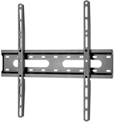 Manhattan 462266 Staffa a Muro Fissa Low-Profile per TV 32-55 Nero