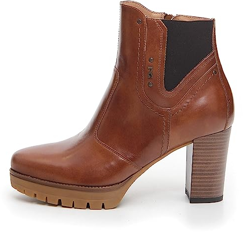 Nero Giardini I308970D Tronchetti Donna in Pelle - Cuoio 38 EU