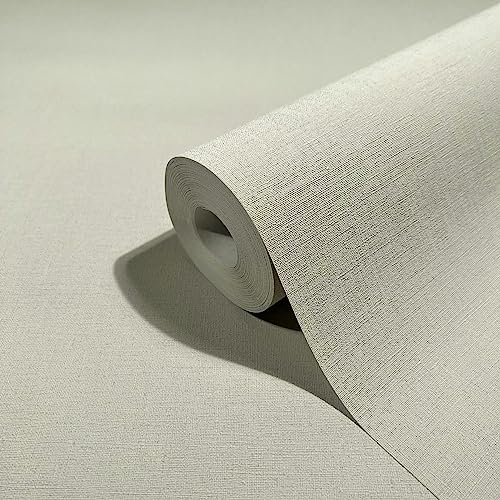 marburg Tapete Beige Uni Modern für Schlafzimmer oder Wohnzimmer Made in Germany 10,05 x 0,53m