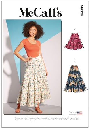 McCall's M8326ZZ Misses' Skirts ZZ (L-XL-XXL)