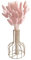 SunaOmni Queue De Lapin Séchée Fleur Naturelle Bouquet Fleurs Séchées Décor D'herbe Pampa Herbe Pour La Décoration Intérieure 50pcs 50 Cm Rose Clair
