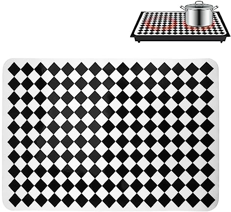 Vusddy Alfombrilla de inducción 52 x 78 cm – Gran alfombrilla protectora para placa de inducción de silicona – Cubierta de placa de inducción (magnética) para cocinas