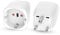 Oliveria 2 Stück Reiseadapter für Indien, Adapter Indien Steckdose, Reiseadapter Indien, Reisestecker Typ D, Adapter für Sri Lanka, Indien, Nepal, Reisestecker Indien Stromadapter