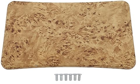 Aramox Bootstischplatte Passend für Caravan-Deck-Terrasse, L580 B340 Mm, RV-Tischplatte aus Holz, Abnehmbare, Leicht zu Reinigende Bootstischplatte (Beige)