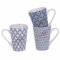 Villa d'Este Home Tivoli Kasbah - Juego de 3 tazas de porcelana de 300 ml