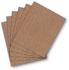 Shieldex Kupfer Tape antivirales, antibakterielles, fungizid Gewebe Tape für Türklinken Türgriffe 100 x 80 mm selbstklebend (Kupfer Tape 6 Stück)