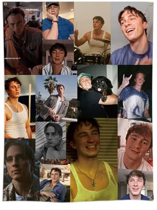 ENMOON Wandteppich mit Schauspieler-Flagge, Wandbehang für Schlafzimmer, Wohnzimmer, Wohnheim, Heimdekoration, 91,4 x 121,9 cm