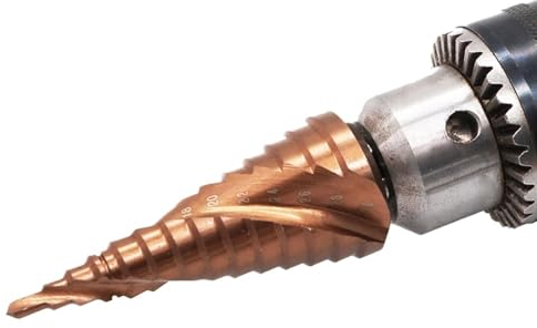 Forets à métal à tige hexagonale à cône en acier 1 pièces(Color:6-24mm)