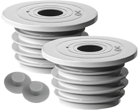 Joint de tuyau de vidange pour lave-linge – Joint de vidange de sol pour tuyau d'égout, joint d'étanchéité polyvalent pour tuyau de cuisine, machine à laver