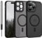 iPhone 15 Pro Hülle mit MagSafe, Hanyhülle iPhone 15 Pro Magnetisch Leicht Dünn Matte Touch Kameraschutz, Anti-Gelb rutschfest Kratzfest Schutz Stoßfest Hülle für iPhone 15 Pro Matt Schwarz
