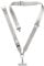 CASETiFY 2-in-1 Utility Lanyard - Silver