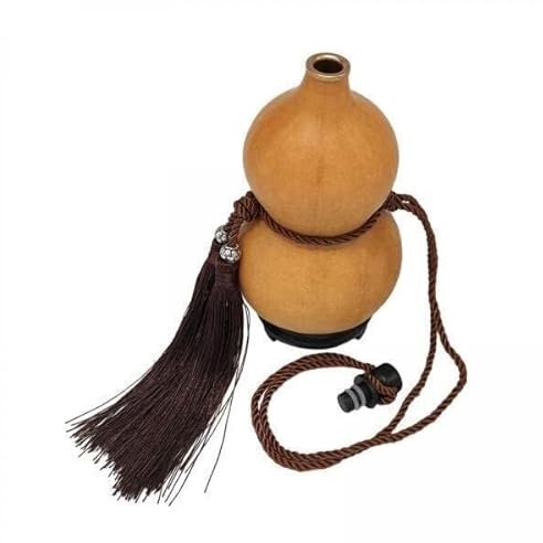 Bottiglia D'acqua Di Zucca Essiccata, Ornamenti Pendenti Di Vino Di Zucca D'acqua, Con Coperchio Zucca Cava, Zucca Cinese Per Ornamento Porta Bevande(500ml)