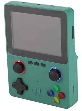 Console di Gioco Portatile retrò, Console di Gioco Portatile, Senza Ritardi, Supporto Uscita TV, Doppio Joystick 3D, Scheda di Memoria da 32 GB per Adulti e Bambini