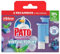 Pato Discos Activos Virtual Violet Limpia, Pack de 2 Recambios (12 Discos 36 ml), Limpieza efectiva del inodoro