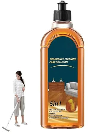 Detergente liquido for pavimenti potente da 500 ml, for piastrelle, WC, lucidante, profumato, con soluzione detergente for pavimenti freschi e di lunga durata.(2pcs)