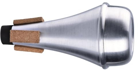 ERINGOGO Trompetendämpfer Straight Sound Sourdine Zum Üben Kompatibel Mit Meisten Trompetentypen Aus Leichtem Und Robustem Material Gefertigt Um Klang Zu Dämpfen Tonhöhe Zu Erhalten