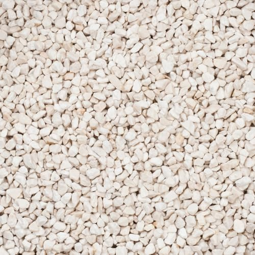 Deko-Granulat creme als farbige Streudeko - 10 kg grober Deko-Sand Ø 2-3 mm für Gläser, Vasen