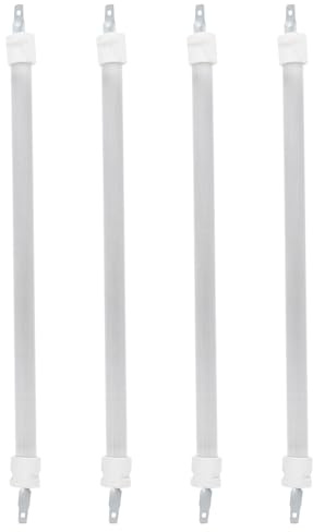 GANAZONO 4 Piezas Unidades Tubo Calefactor Eléctrico de Cuarzo Elemento Calefactor para Estufa Eléctrica Repuesto Compatible con Calefactores de Patio y Hornos para Eventos y Reuniones
