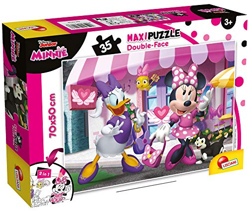 Liscianigiochi 74136 Maxipuzzle doppelseitig 35, Mehrfarbig