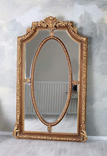 Spiegel Shabby Chic Standspiegel Barockspiegel Wandspiegel 120x200cm cat220a Palazzo Exklusiv