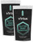 v1rtus 2X Glitter Paint Additive - Black | Metallic Flakes for Adding Sparkle to Paints & Wood Varnish | Add to Emulsion, Acrylic & Latex for Indoor Sparkly Walls | 100 g (x2)