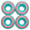 Impala 4 Pack Wheels (Aqua)
