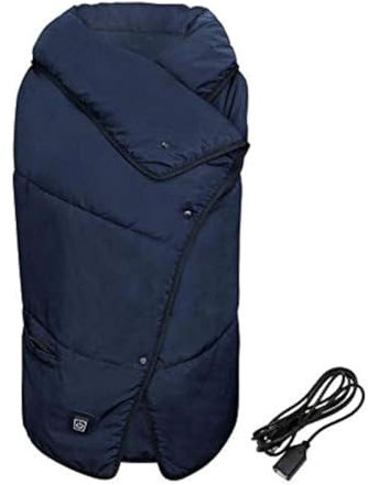 lomitech Travel Blanket,Heating Vest Multi-Purpose Plug-in Shawl Blanket,Camping Blanket Wearable Blanket,USB Fast Heating Suitable for Outdoor Home Office