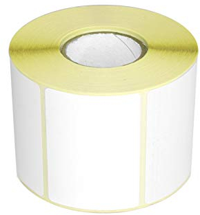 Netuno 1 Rolle Thermo-Etiketten selbstklebend weiß 70 x 50 mm 1000 Stück Rollenetiketten Thermo Haftetiketten für Adressetiketten Barcode Etiketten Versandetiketten Thermotransfer-Etiketten 7 x 5 cm