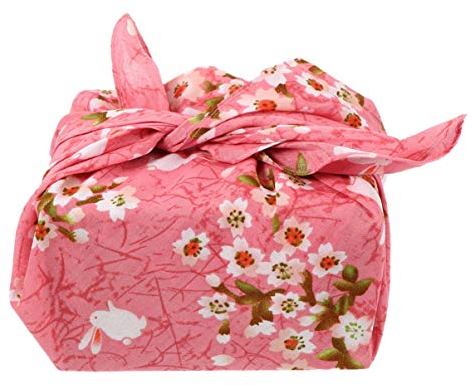 VALICLUD Bento-Wickeltuch im Japanischen Stil Bento-Tischset Lunchbox-Taschentuch Japanischer Blumenstoff 50 cm