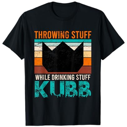 Kubb Vintage Spruch Wikinger Schach Wikingerschach T-Shirt
