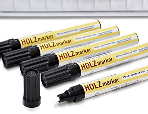 BORMA Acryl Stift Möbel Holzkorekturstift HOLZ Marker Farbe (RAL3020)