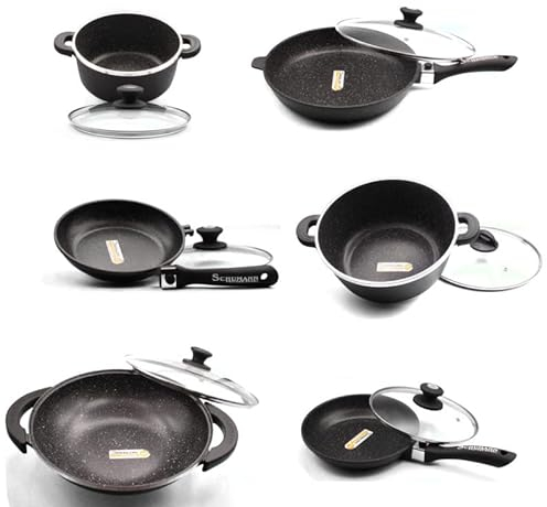 SCHUMANN PROFESSIONNEL POELE 24/28/32 CM FAITOUT 24/28CM ET WOK