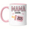 Hey!Print Mama Loading 2025 Tasse Rosa Geschenk Werdende Mama Babynews Mit Ladebalken Mutterschutz Schwangerschaft Geschenkidee
