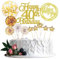 Jxuzh Jxzuh Tortendeko 40 Geburtstag Gold Frau Männer Happy Birthday 40 Glitter Cake Topper 40.kuchendeko Geburtstag Happy 40th Birthday Tortendeko 40 Jahre Geburtstag Kuchen Deko 40 Geburtstag Frau