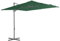 LAPOOH Ampelschirm mit StahlMast, Balkon Sonnenschirm, Marktschirm, Garten, Balkon Schirm, Sonnen Schirme, Balkonschirm, Grün 250 x 250 cm