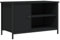 vidaXL Mobile Porta TV Nero 80x40x50 cm in Legno Multistrato