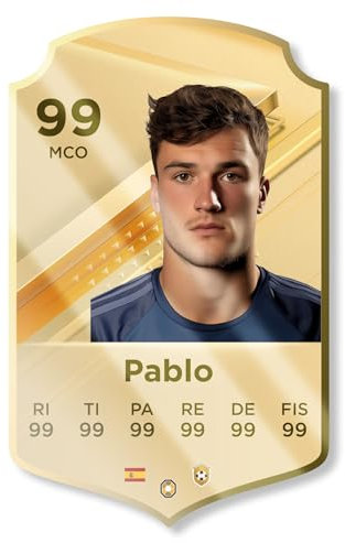 Panorama Carta Calcio Personalizzata Oro 10x15 cm in Metacrilato - Ultimate Team Card - Adesivo Soccer - Regali Originali per Amici