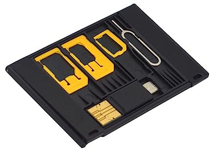 UPKOCH 5stücke SIM Adapter Satz Mit SIM Kartenadaptern Aus Strapazierfähigem Für Micro Nano Und Standard Karten Inklusive Praktischer Aufbewahrung Für Smartphone Besitzer