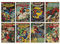 Spiderman Offiziell lizenziertes Comicbuch-Untersetzer-Set, 8 Stück, Gamer- und Comic-Serie, Fan-Dekor und Geschenk, nostalgisches Marvel Superhelden-Schreibtisch- und Couchtisch-Zubehör Paladone
