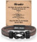 CheersLife Geschenke für Männer Geburtstag Personalisierte Geschenke Männer Bruder Geschenk von Schwester, zu Meinen Brüdern Geburtstag Geschenk Knoten Armband von Schwester Armbänder für ihn