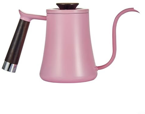 Traditionelle Ästhetik und moderne Funktionalität in Edelstahl-Schwanenhals-Wasserkocher (für Pink)