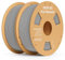 DEEPLEE PLA Filament 1.75mm, 3D Drucker Filament 2kg (1KG/Spool), Maßgenauigkeit +/- 0,02 mm, Filament 3D-Druckmaterialien für FDM 3D Drucker, Grau