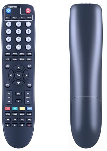 GOUYESHO Ersatz Fernbedienung passend für Xsarius Sniper V | Sniper X 4K Linux OTT Media Streamer IPTV Box