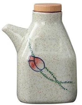 Ceramic Oil Bottle Dispenser Ceramic Soy Sauce Vinegar Oil Jug Sushi Sauce Container Creative Home Vintage Ceramic Oil Jug Large Capacity Soy Sauce Vinegar Bottle Suitable For Restaurant And Kitchen(2