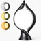 Wopigh Lampe lumière du jour,lampe de luminothérapie 10000 Lux sans UV,lampe lumière du jour avec 3 températures de couleur,4 minuteries et 5 intensités lumineuses réglables et fonction mémoire(Noir)